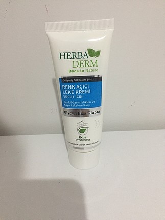 Beyazlatıcı krem