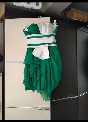 17-18 years Beden yeşil Renk Abiye elbise
