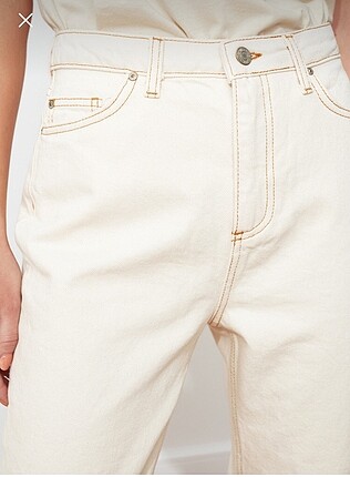 36 Beden beyaz Renk Jean pantolon