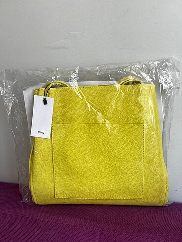 Mango sarı çanta