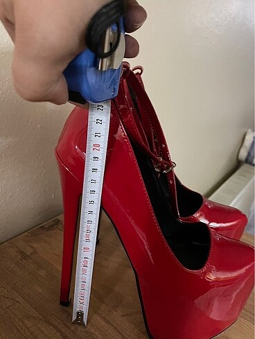 23 cm topuklu ayakkabı