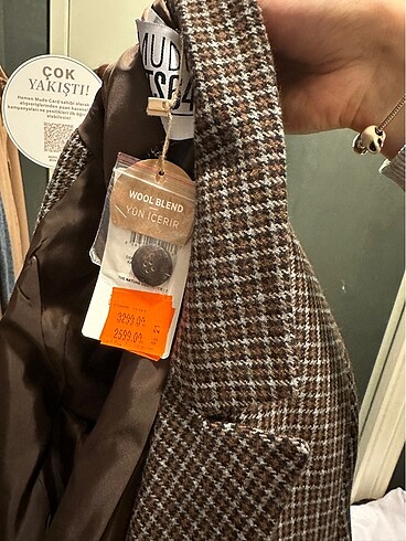 m Beden Blazer ceket