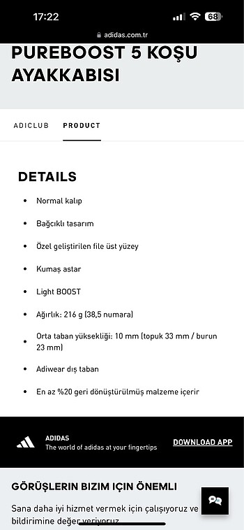 39 Beden beyaz Renk Nike ayakkabı