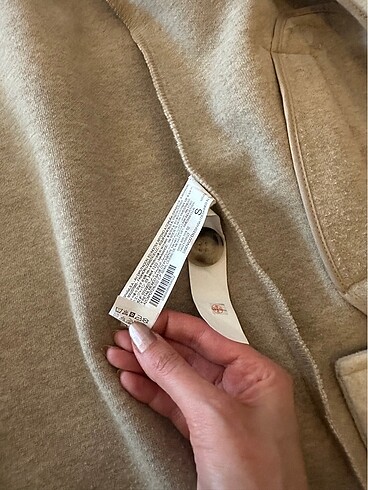 s Beden Stradivarius kaşe mont