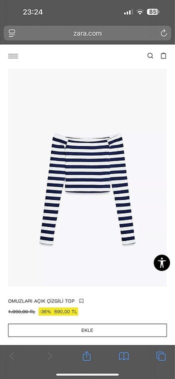 Zara bluz