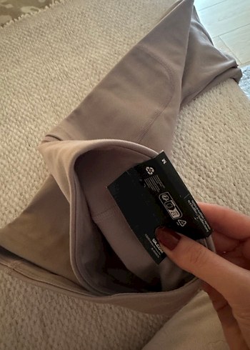 Bej Kadın Spor Tayt - Görsel 4