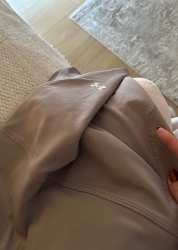 Bej Kadın Spor Tayt - Görsel 3