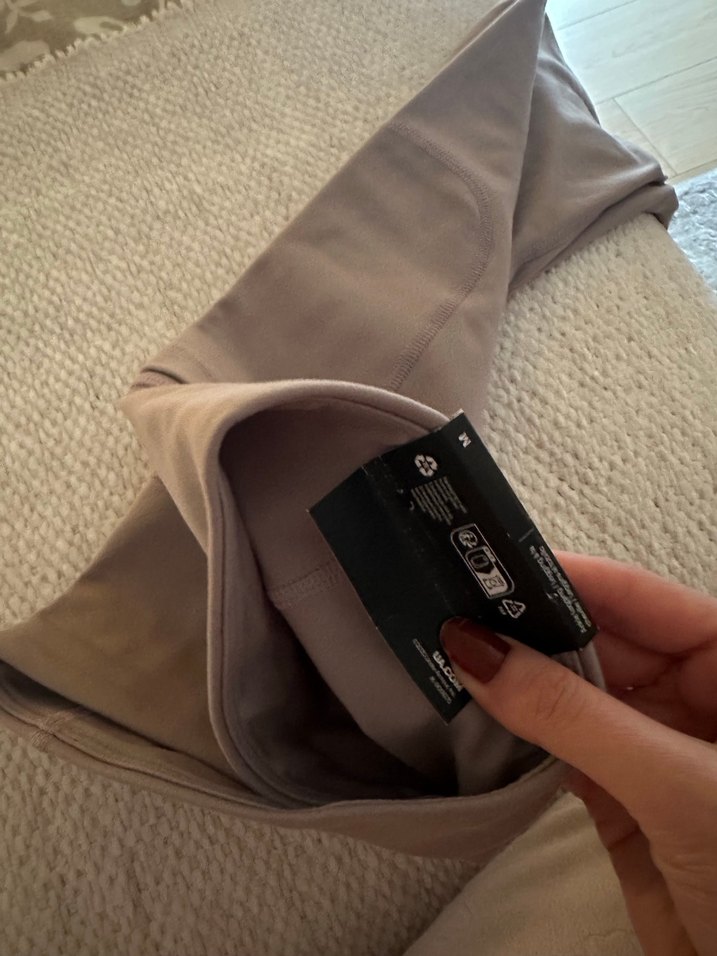 Bej Kadın Spor Tayt - Görsel 4