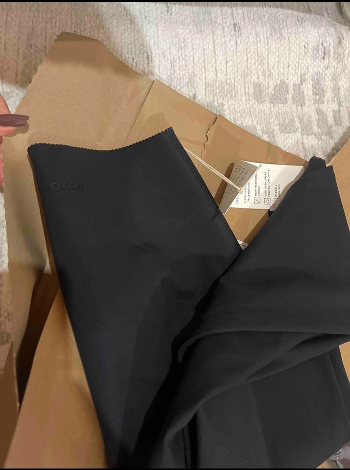 Kadın Siyah Baskılı Sporcu Tayt - Görsel 3