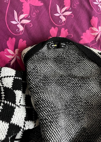 Defacto kadın dama desen bolero - Görsel 2