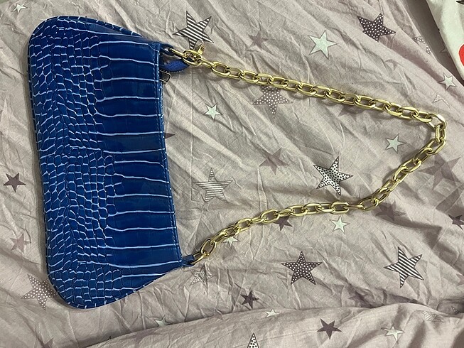 Tommy Hilfiger Lacivert crocodile çanta