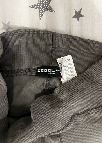 Antrasit Fitilli Ispanyol Paça Kadın Tayt - Görsel 5