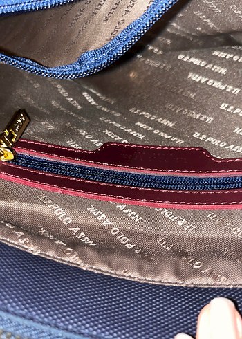 Bordo Deri Fermuarlı Kadın Çanta - Görsel 5