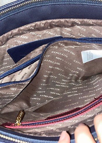 Bordo Deri Fermuarlı Kadın Çanta - Görsel 4