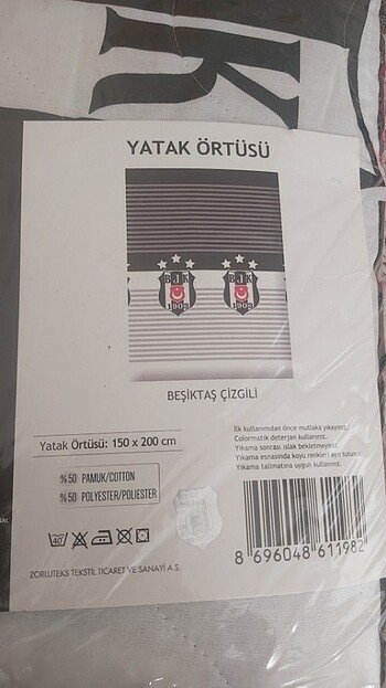 Beşiktaş yatak örütüsü 