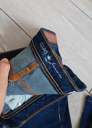 Kadın Lacivert Regular Fit Denim Pantolon - Görsel 2