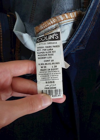 Kadın Lacivert Regular Fit Denim Pantolon - Görsel 3