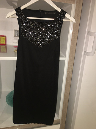 Zara ZARA marka siyah kısa elbise