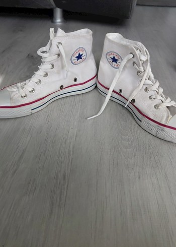 38 Beden Beyaz Minimalist Kadın Spor Ayakkabı