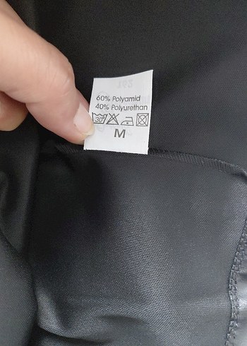 Diğer Fermuarlı Siyah Deri Mini Etek