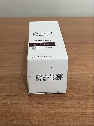 Diğer The purest solutions peeling serum