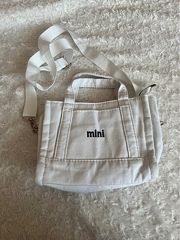 Mini tote çanta