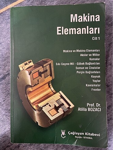 Makine elemanları ATİLLA BOZACI
