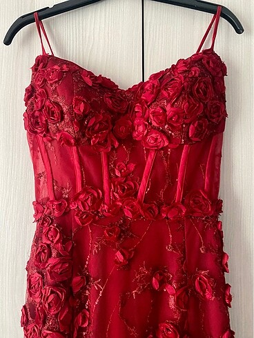 Alfabeta Alfabeta kırmızı kına elbisesi