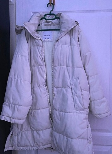 Pull and Bear Pull and Bear kalın mont
