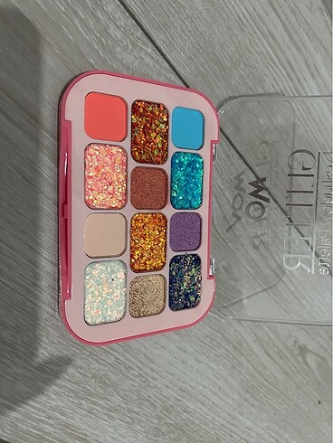  Beden Renk mov 12 li far paleti glitter no 02