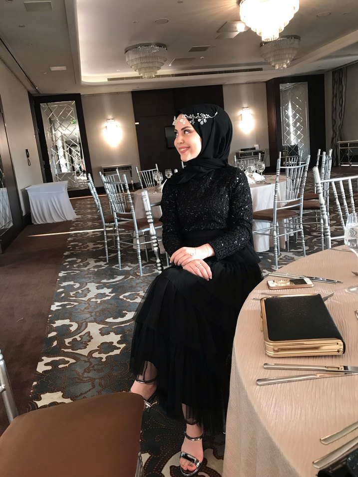 Tütülü Tesettür Abiye - Görsel 3