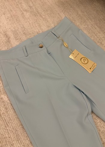 Kadın Midi Kumaş Pantolon - Görsel 2