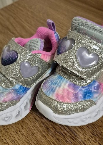 Skechers Kız Çocuk Renkli Simli Spor Ayakkabı