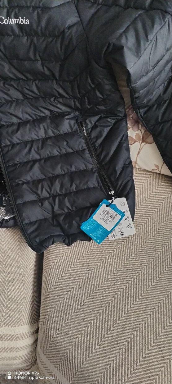 Columbia Siyah Kapüşonlu Erkek Mont - Görsel 2