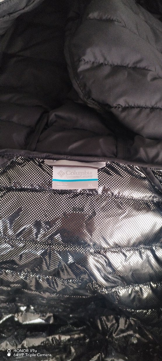 Columbia Siyah Kapüşonlu Erkek Mont - Görsel 4