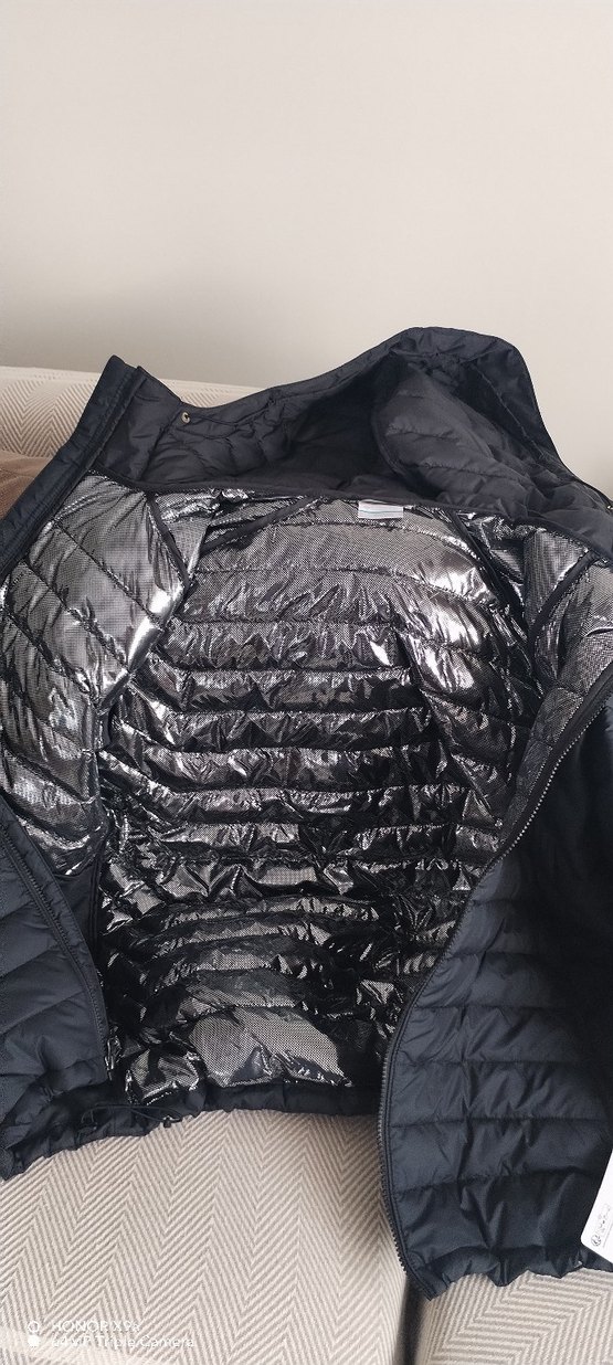 Columbia Siyah Kapüşonlu Erkek Mont - Görsel 5