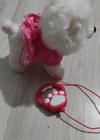 Beden Pembe Peluş Köpek Oyuncak