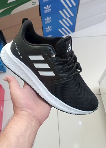 Adidas Siyah Erkek Spor Ayakkabı Velcro