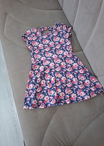 Kız Çocuk penye elbise - Görsel 2