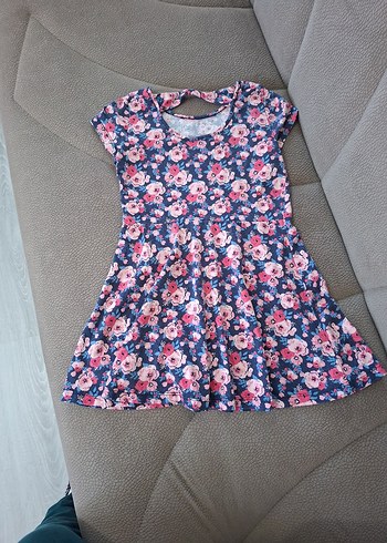 Kız Çocuk penye elbise - Görsel 4