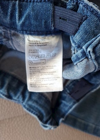 H&M marka.Erkek Çocuk Mavi Jeabs Pantolon - Görsel 4