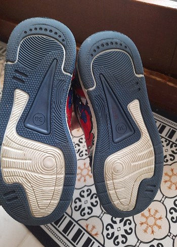 Kırmızı Yılan Desenli Erkek Çocuk Spor Ayakkabı - Görsel 4