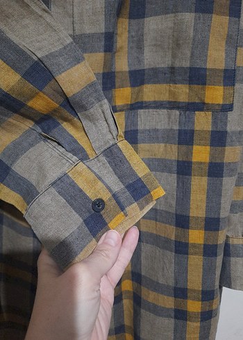 Berika
Gri Ekose Desenli Kadın Uzun Kollu Gömlek - Görsel 5