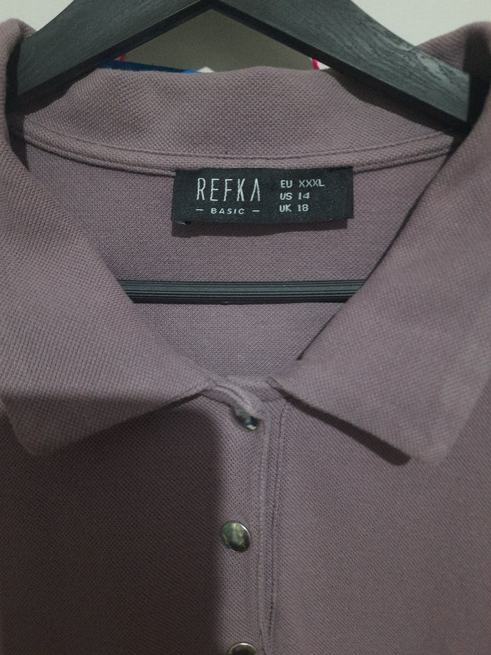 Mor Uzun Kollu Spor Tunik - Görsel 2