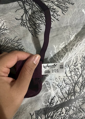 Diğer Bordo Goth Tarzı Rahat Sütyen