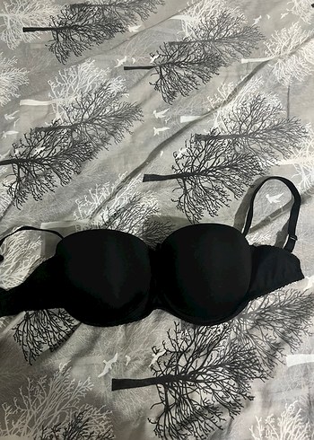 Siyah Minimalist Goth Sütyen
