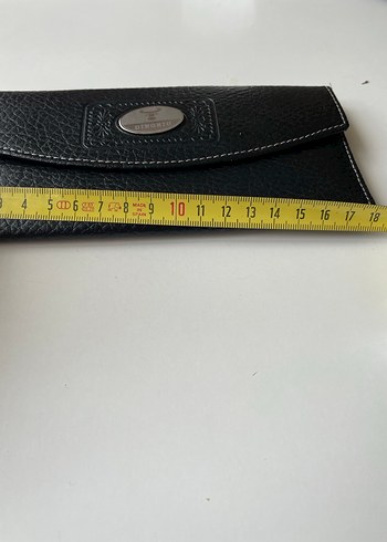 Beden siyah Renk Siyah Deri Kadın Cüzdanı Tokalı