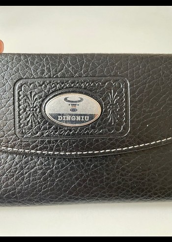 Klasik Siyah Deri Kadın Portföy Cüzdan - Görsel 2