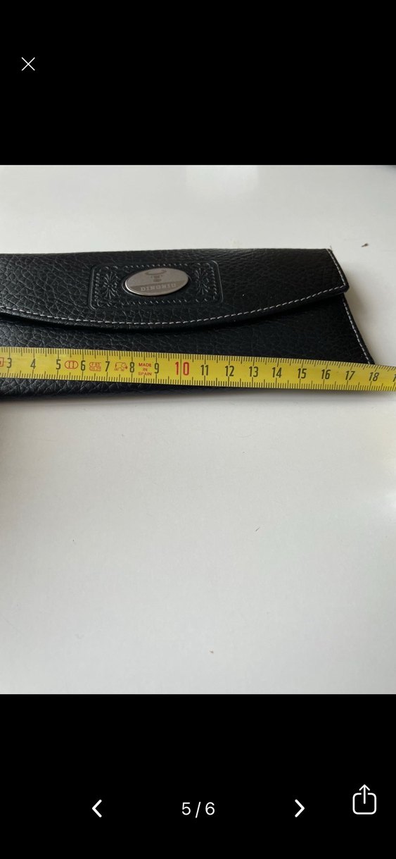 Klasik Siyah Deri Kadın Portföy Cüzdan - Görsel 5