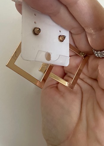 Çelik küpe - Görsel 3